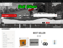 Tablet Screenshot of bullbikes.com
